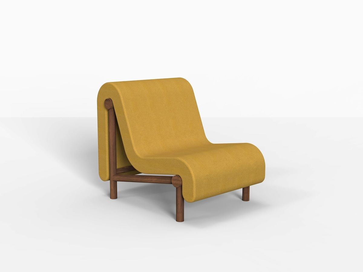 Bower Studios Melt Lounge Chair 09 Roam Beeswax 1