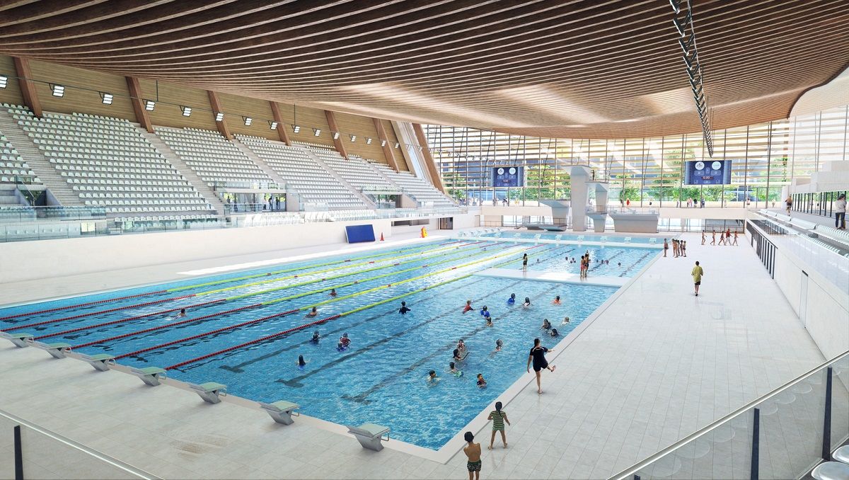 Aquatics Centre Paris 2024 3