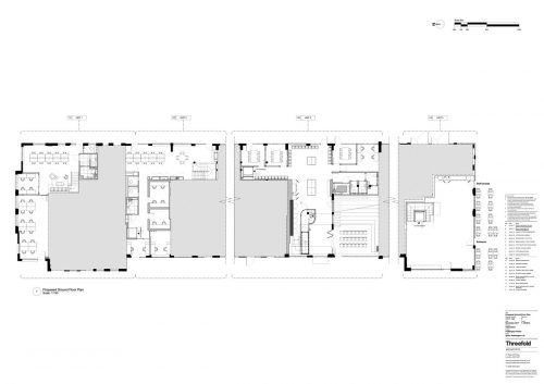 paddington works threefold architects plans sections dezeen 1704 col 0