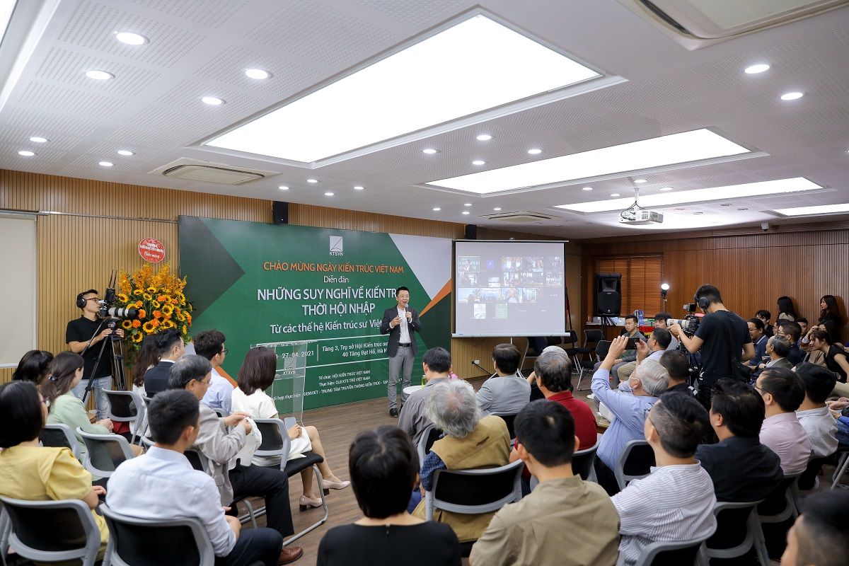 “Những suy nghĩ về kiến trúc thời hội nhập” – Diễn đàn mở cho các thế hệ KTS Việt Nam