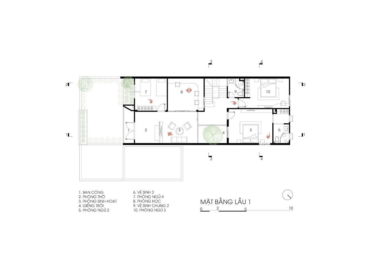 3become1 House | Space+ Architecture