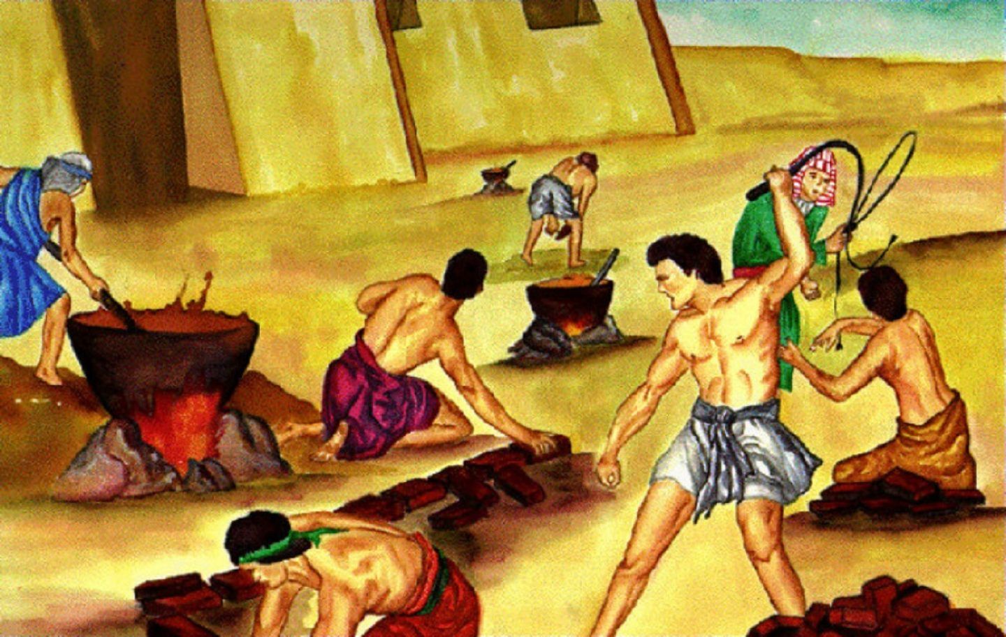 Рабский труд в древнем Египте