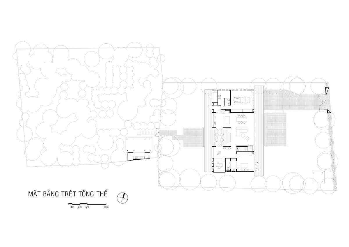 Thai House - Đề cao sự gắn kết bằng không gian | Trường An Architecture