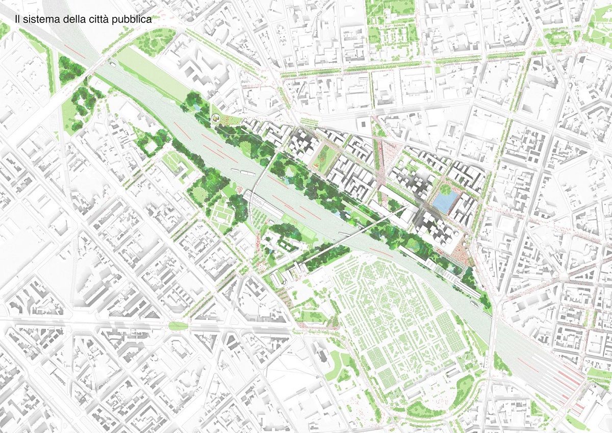 Biến 2 nhà ga đường sắt thành bộ lọc sinh thái ở Milan | OMA và Laboratorio Permanente
