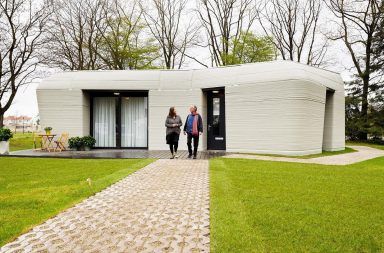 Những ngôi nhà in 3D được đưa vào sử dụng ở Hà Lan