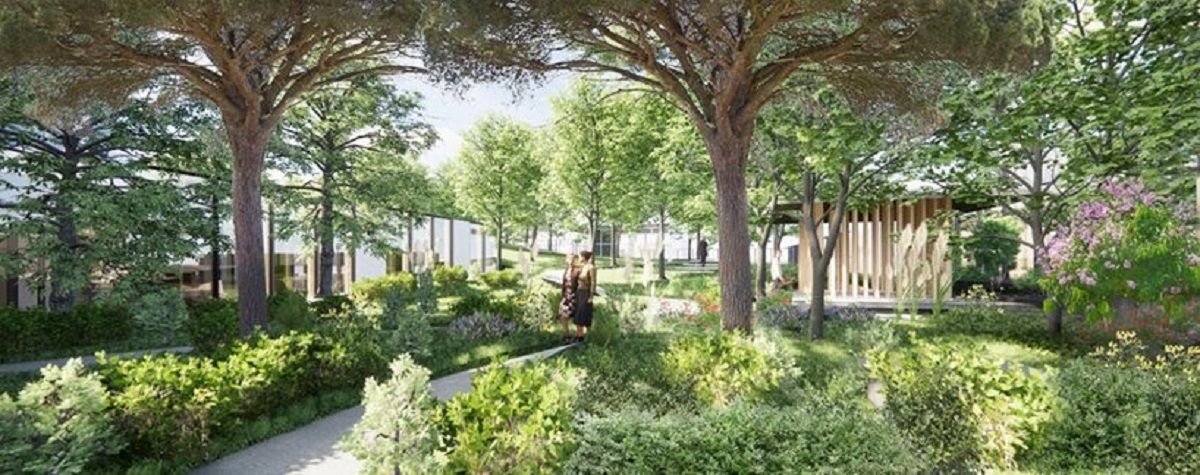 “Park Habitat”- Văn phòng xanh trong khuôn viên Westbank | Kengo Kuma