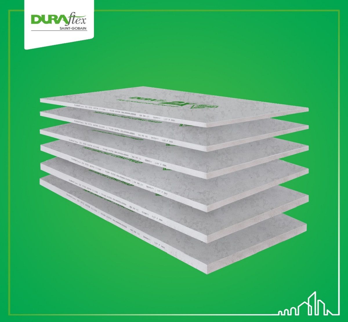 Tấm xi măng sợi DURAflex 2X– Giải pháp vật liệu cho xu hướng xây dựng mới 