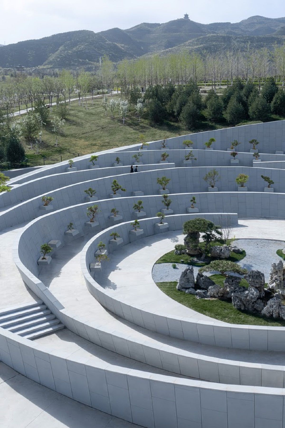 Vườn Bách Thảo Taiyuan - Delugan Meissl Associated Architects | Không gian xanh mọc lên từ mỏ than cũ