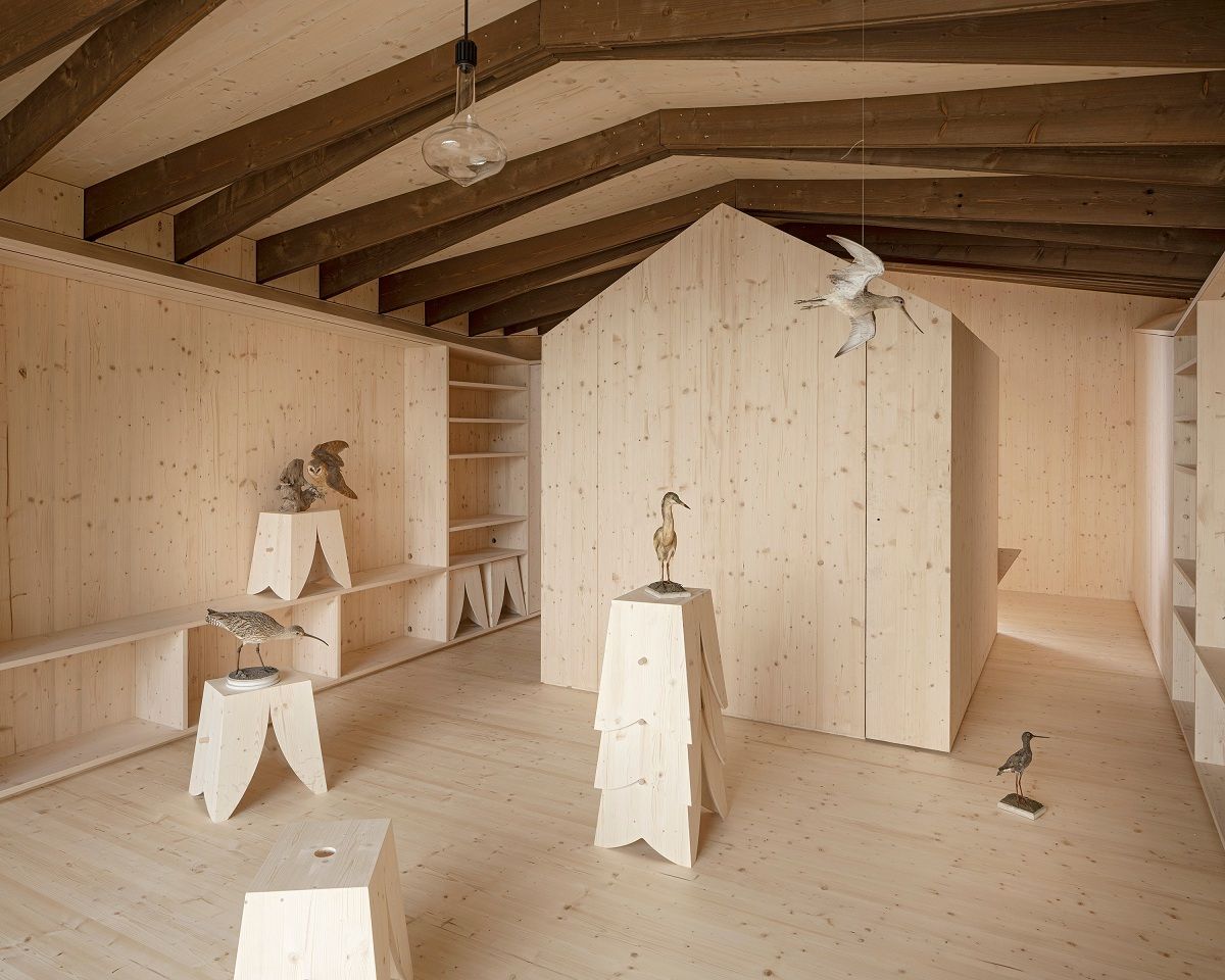 Ngôi nhà trên đảo chim ở Thụy Sĩ: Cảm hứng từ tập tính của loài chim