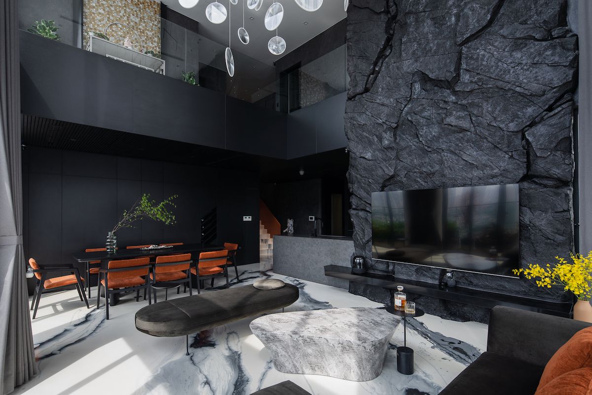 Penthouse Đá đen - Sống giữa "thiên nhiên" | APS Concept