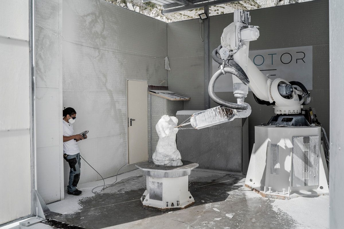 Robot trong điêu khắc Italia: “Chúng ta không cần một Michelangelo thứ hai”?