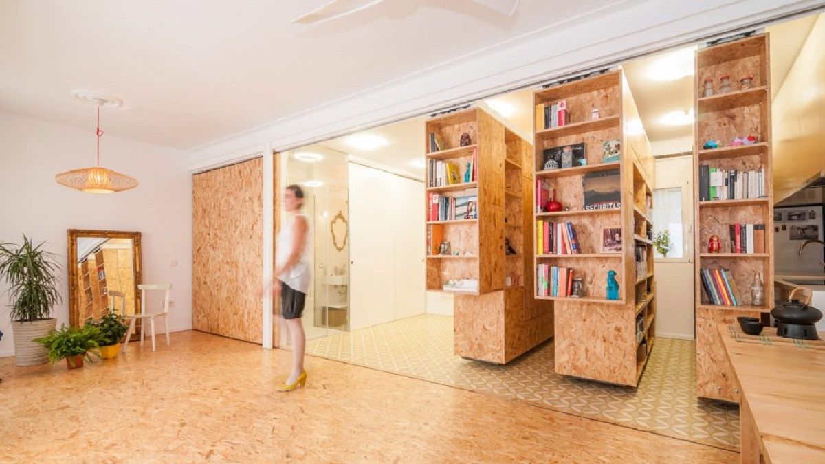 10 căn hộ có thể điều chỉnh không gian nội thất linh hoạt