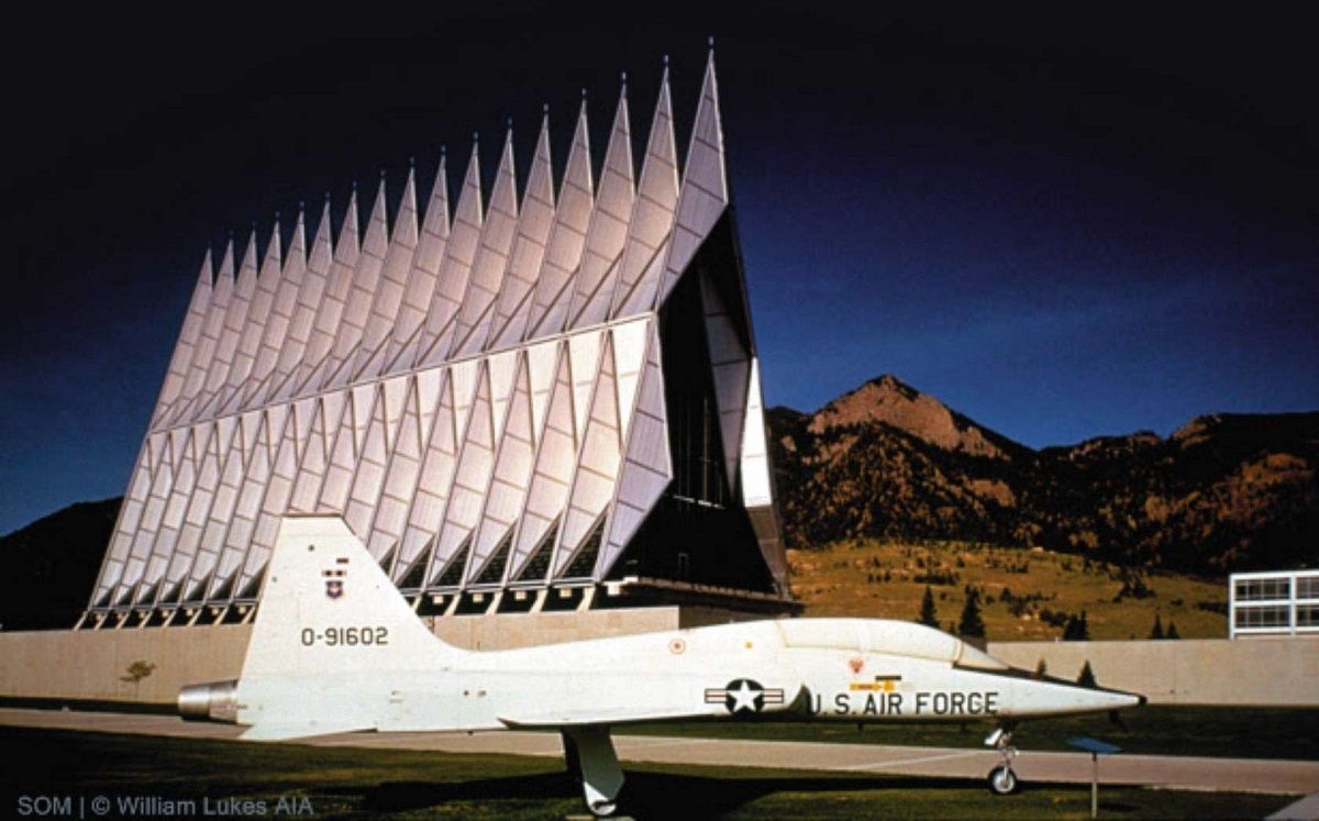 Kiến trúc kinh điển: Nhà nguyện của Không quân Hoa Kỳ