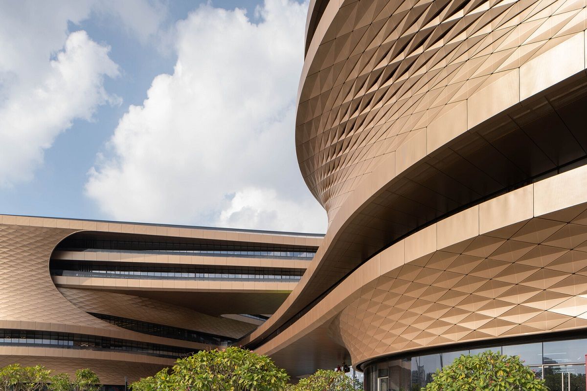 kienviet Zaha Hadid Architects ung dung kien truc hinh thai hoc trong infinitus plaza 11
