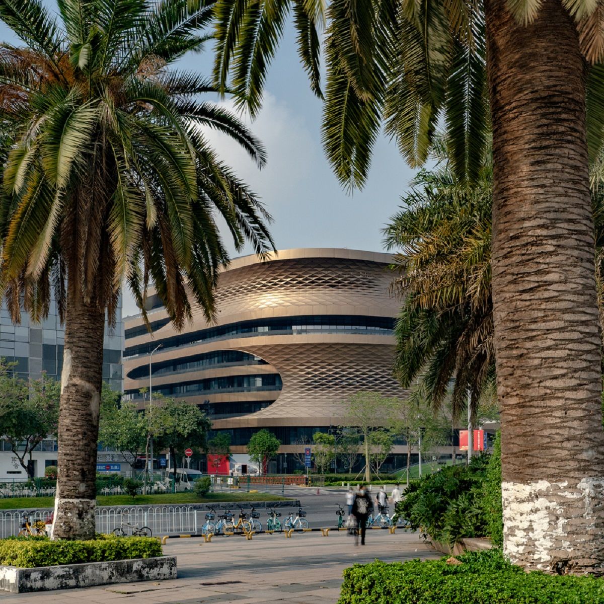 kienviet Zaha Hadid Architects ung dung kien truc hinh thai hoc trong infinitus plaza 12