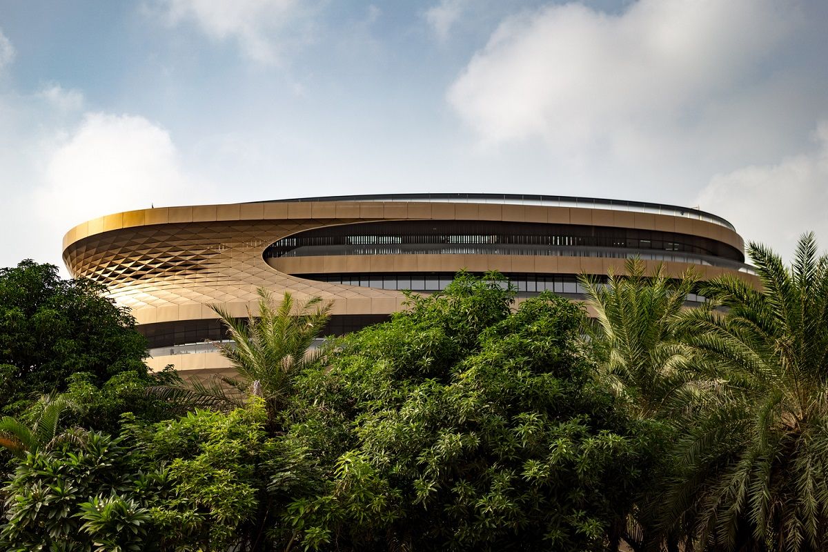 kienviet Zaha Hadid Architects ung dung kien truc hinh thai hoc trong infinitus plaza 13