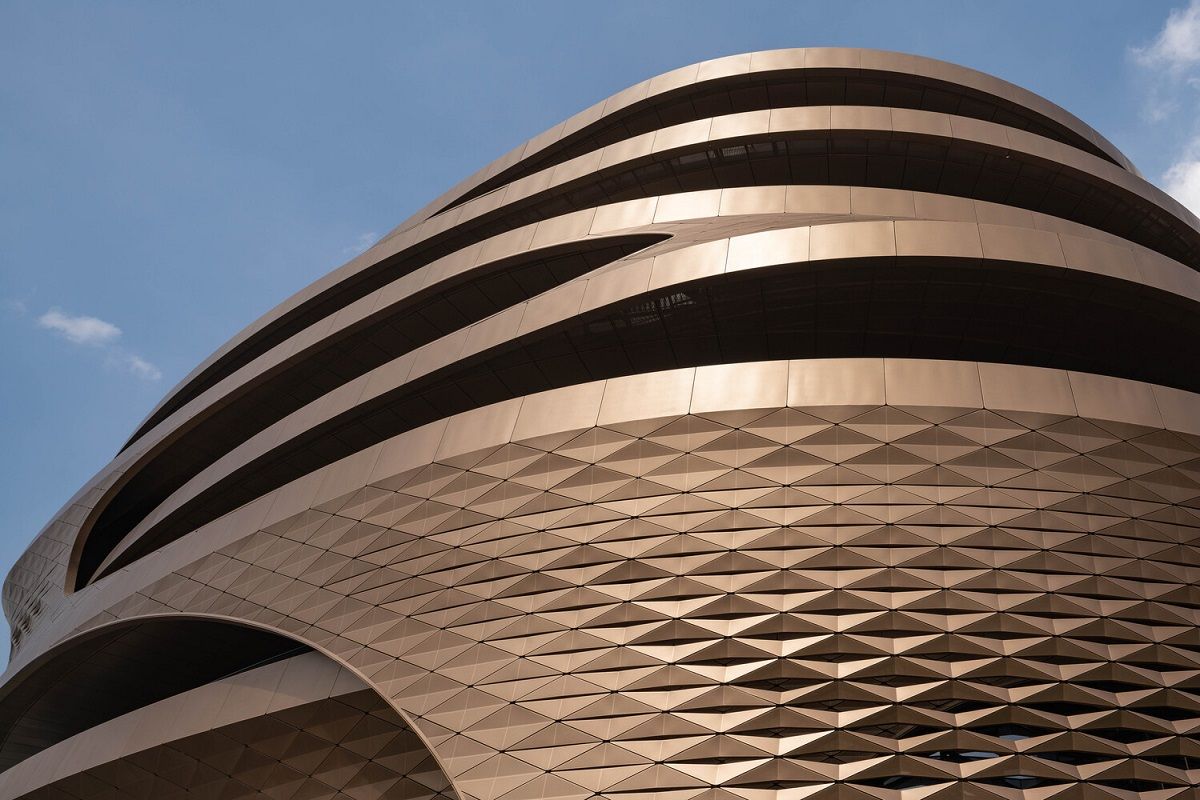 kienviet Zaha Hadid Architects ung dung kien truc hinh thai hoc trong infinitus plaza 14