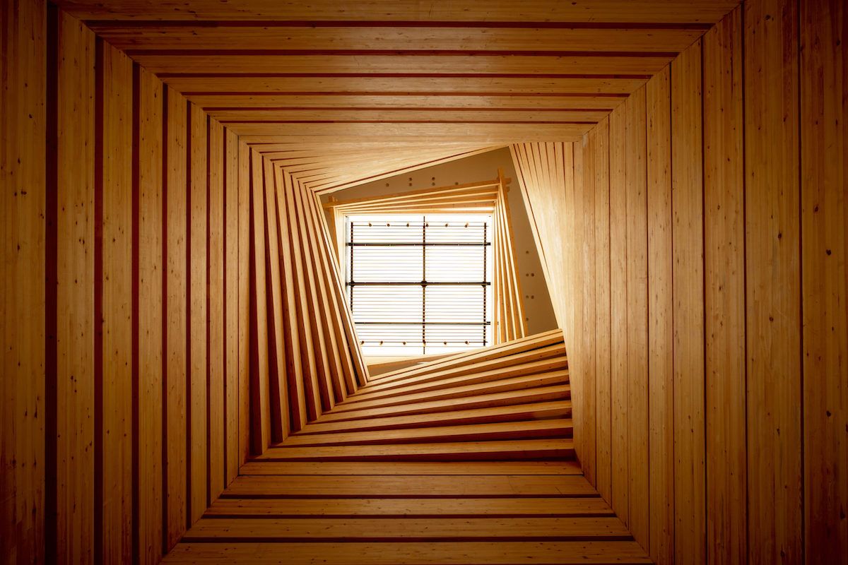 Vẻ đẹp của gỗ trong bảo tàng Odunpazari của Kengo Kuma
