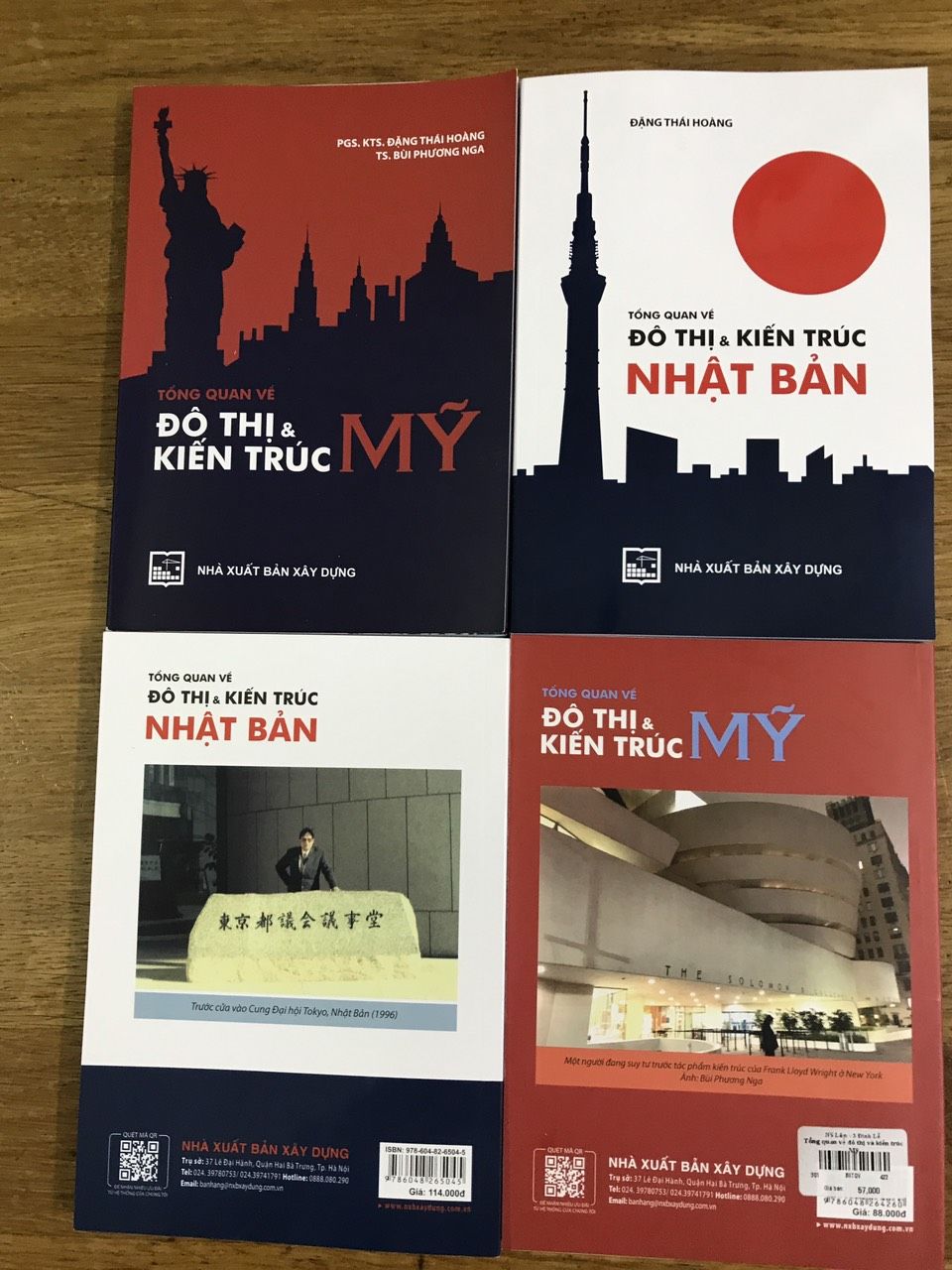 PGS. KTS. Đặng Thái Hoàng ra mắt 2 cuốn sách mới về đô thị và kiến trúc 