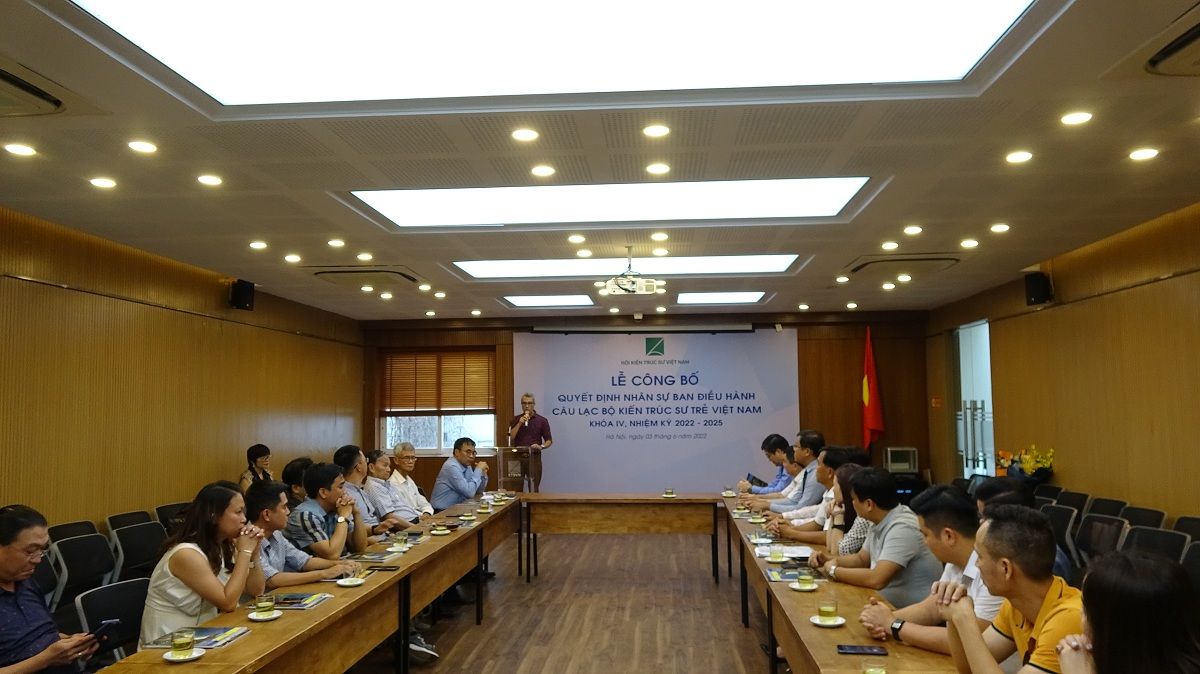 Câu lạc bộ Kiến trúc sư trẻ Việt Nam ra mắt Ban điều hành nhiệm kỳ 2022 - 2025