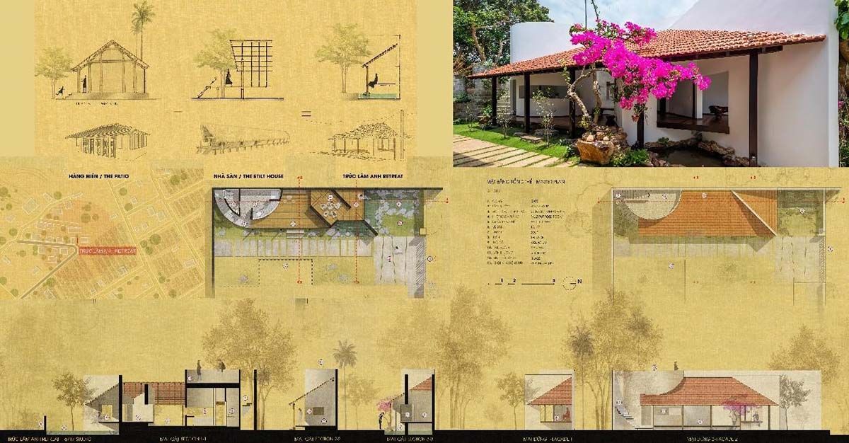 1 2 - Ý tưởng thiết kế chái nhà đủ “Cộng - Trừ - Nhân - Chia”  | 6717 Studio