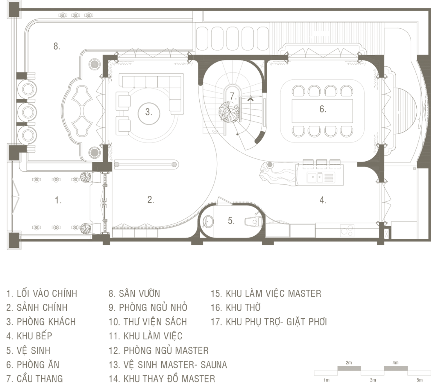 Biệt thự lấy cảm hứng từ dải lụa Silk House Le House