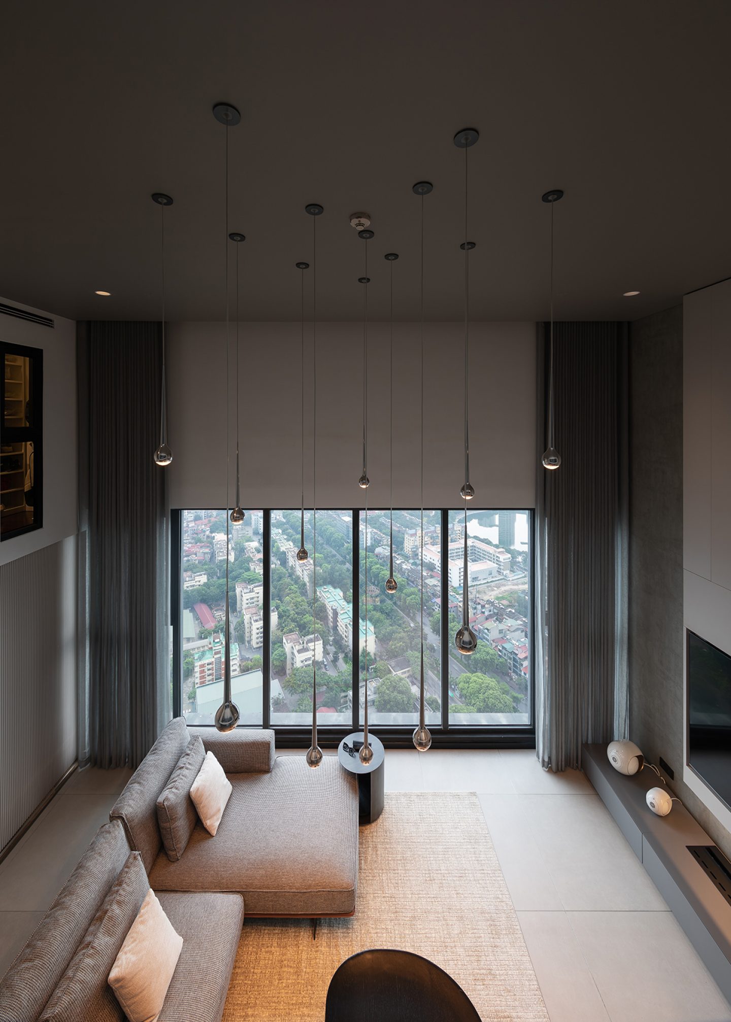 Khám phá căn Penthouse AMP M3 Metropolis hiện đại