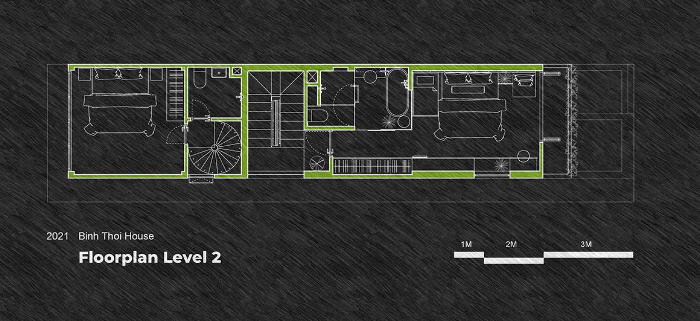 The Falls House Không gian gợi cảm xúc từ sự kết hợp vật liệu, mang