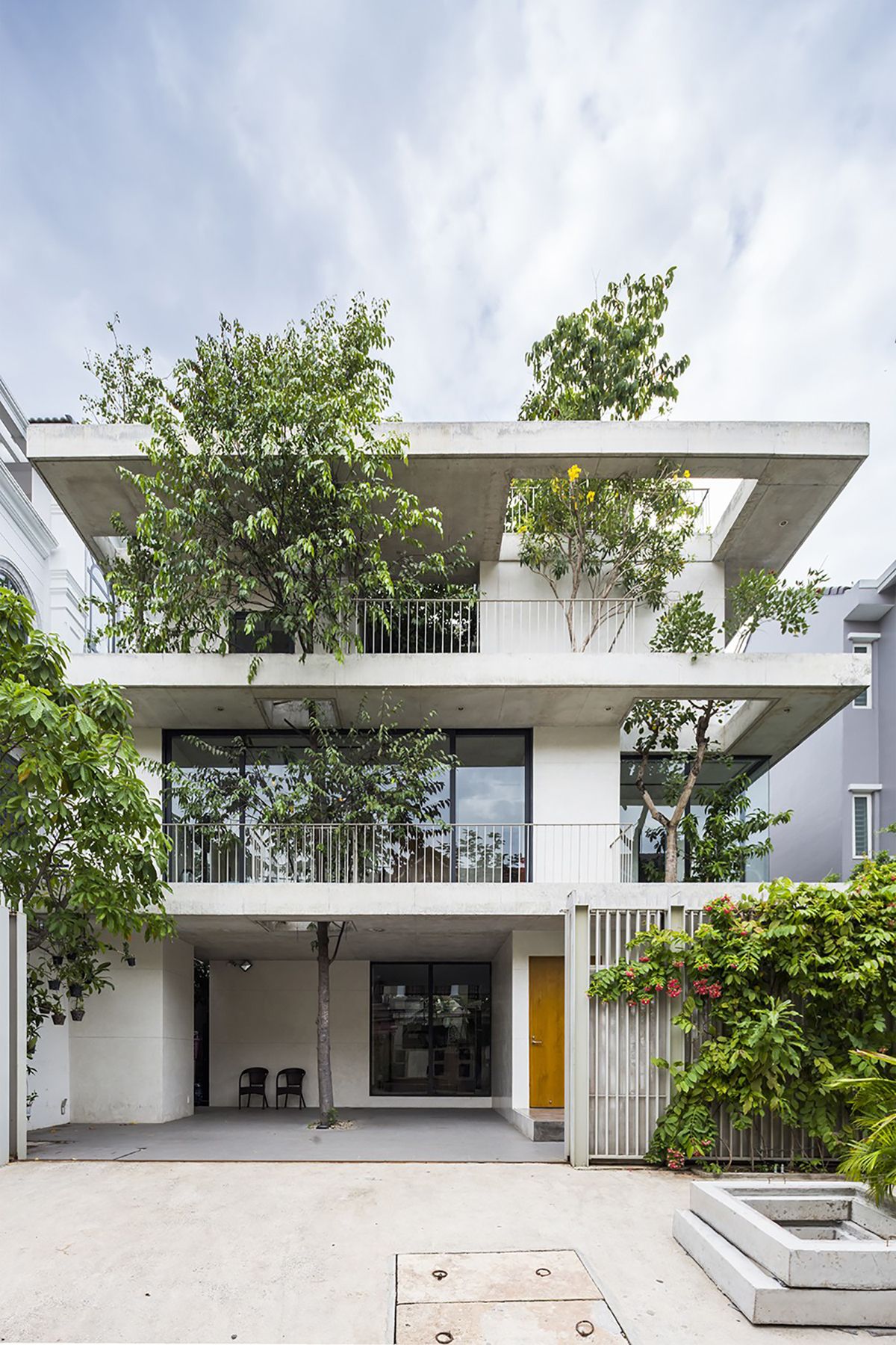 kienviet Truong Dai Hoc FPT Ha Noi va Stacked Planter House cua Vo Trong Nghia Architects VTN Architects gianh chien thang tai World Architecture Awards lan thu 42 14 1